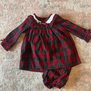 Edgehill Collection size 6m Christmas Dress with Bloomers